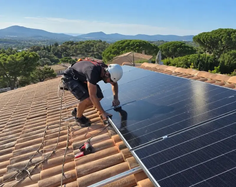 Installateur panneaux solaires Thénac — pose photovoltaïque sur toiture
